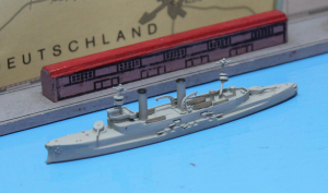 Iron clad "Prinz Heinrich" without masts (1 p.) GER 1902 Navis NM 34